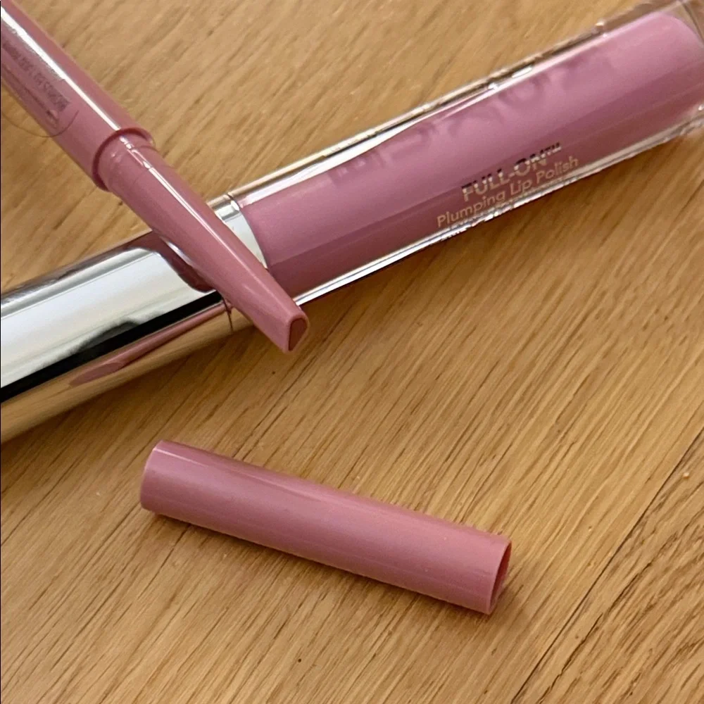 NEW Buxom Full On Plumping Lip Polish and Liner in Dolly Light